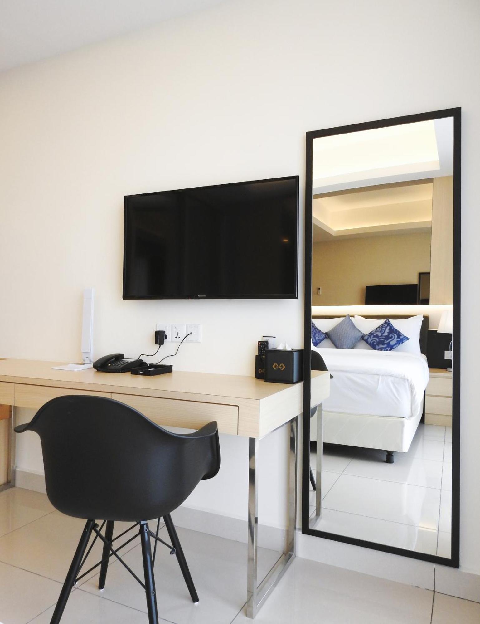 至尊玖霄明阁大酒店 云顶高原 外观 照片 A television in a hotel room